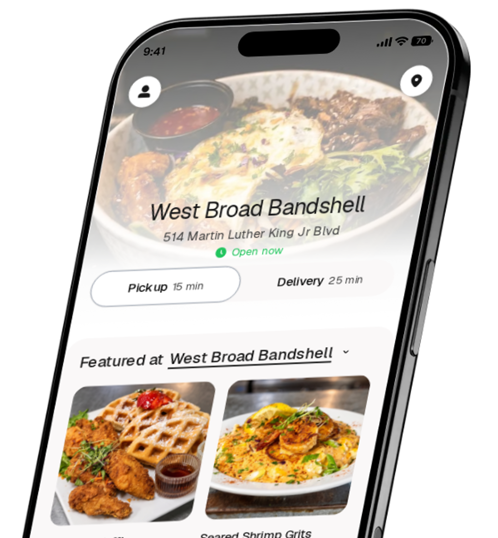 West Broad Bandshell app preview
