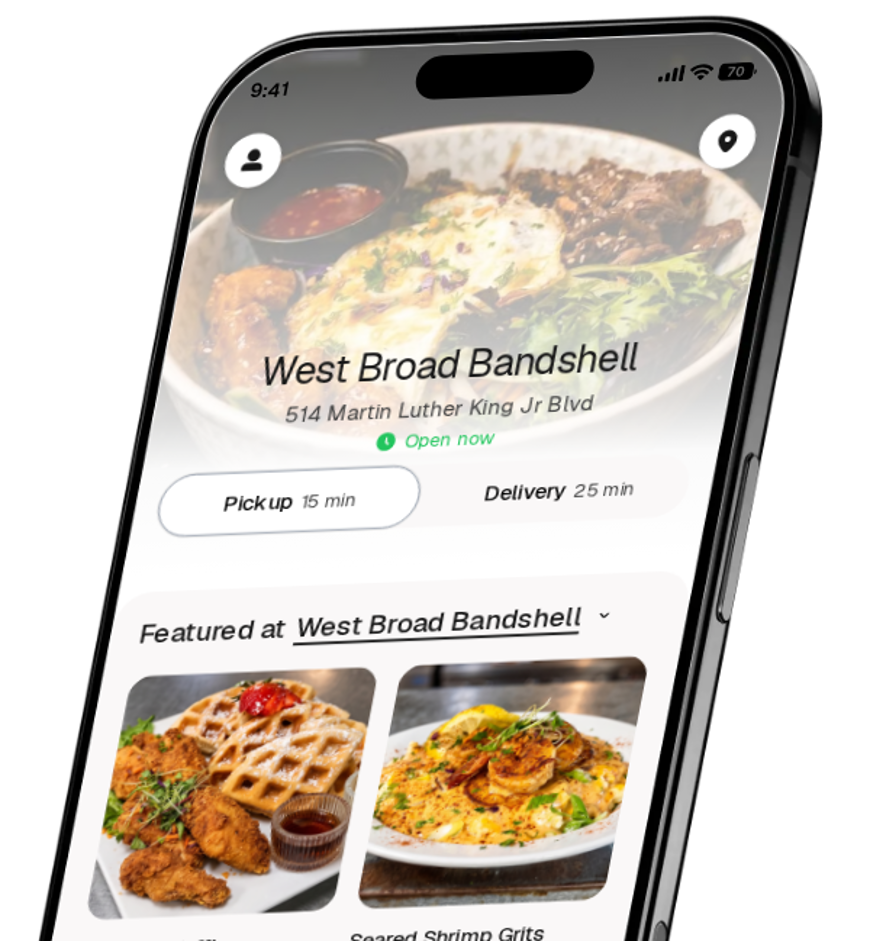West Broad Bandshell app preview