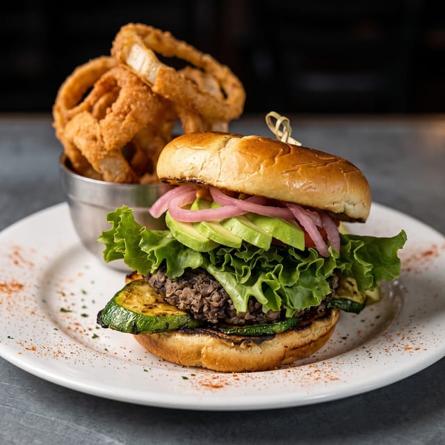 The Blues Veggie Stack.